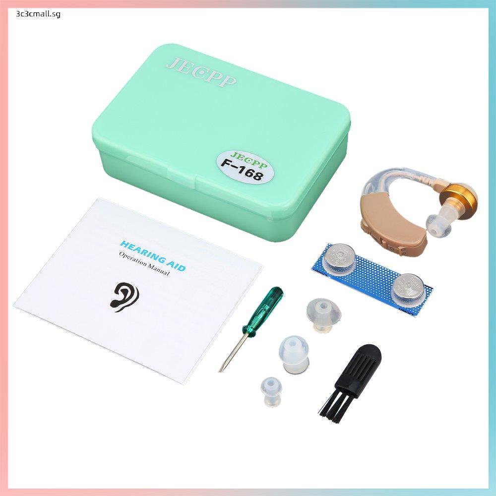 Ear Hearing Aid Kit Adjustable Behind Ear Sound Amplifier Device