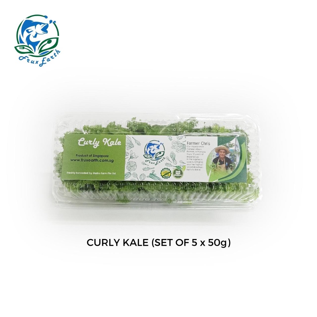 Curly Kale (set of 5) Shopee Singapore