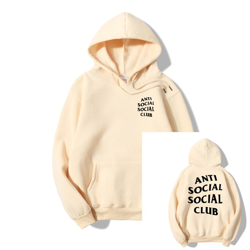 anti social social club hoodie mens