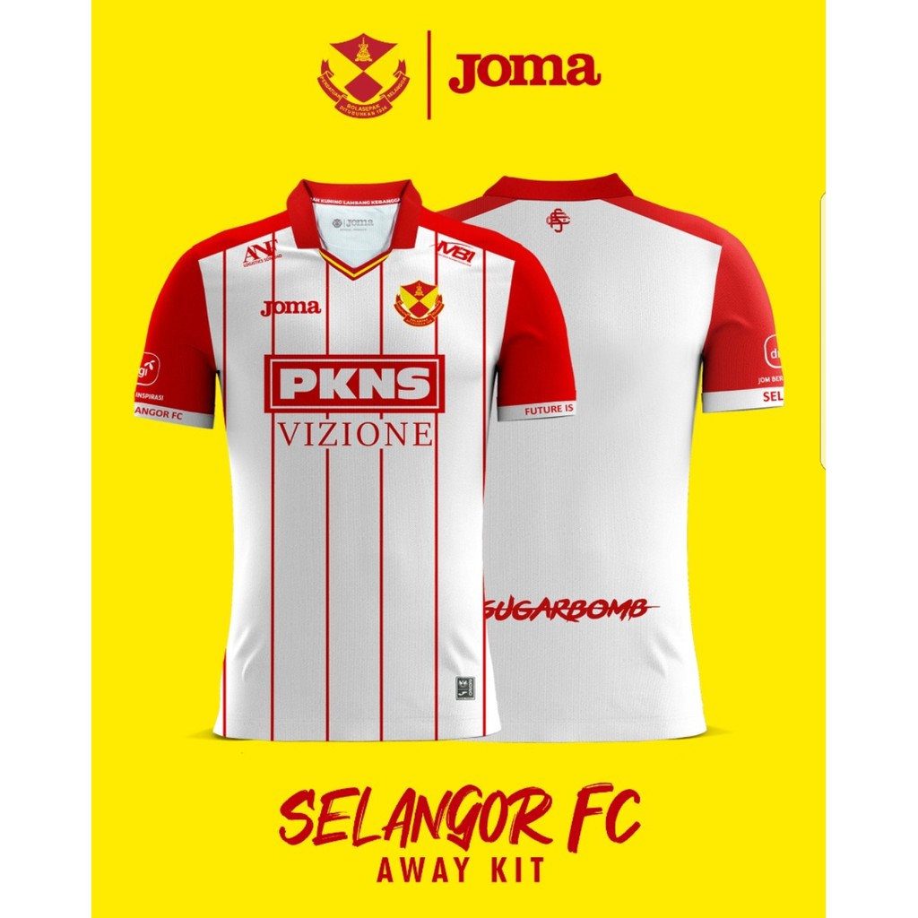 Original Joma Away Kit Selangor Jersey Fas Player Issue 2020 New Latest Rm99 Shopee Singapore