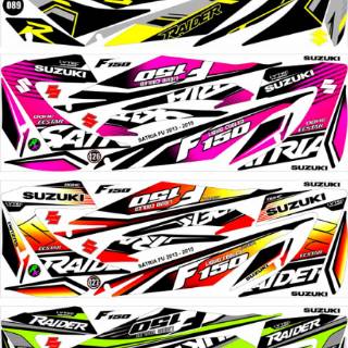 Sticker Striping  Thai Thailook  Satria  Fu  150 Facelift 