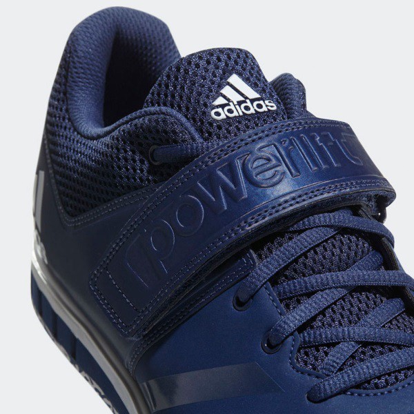 Adidas Powerlift 3.1 Navy u0026 White Weightlifting Shoes | Shopee Singapore