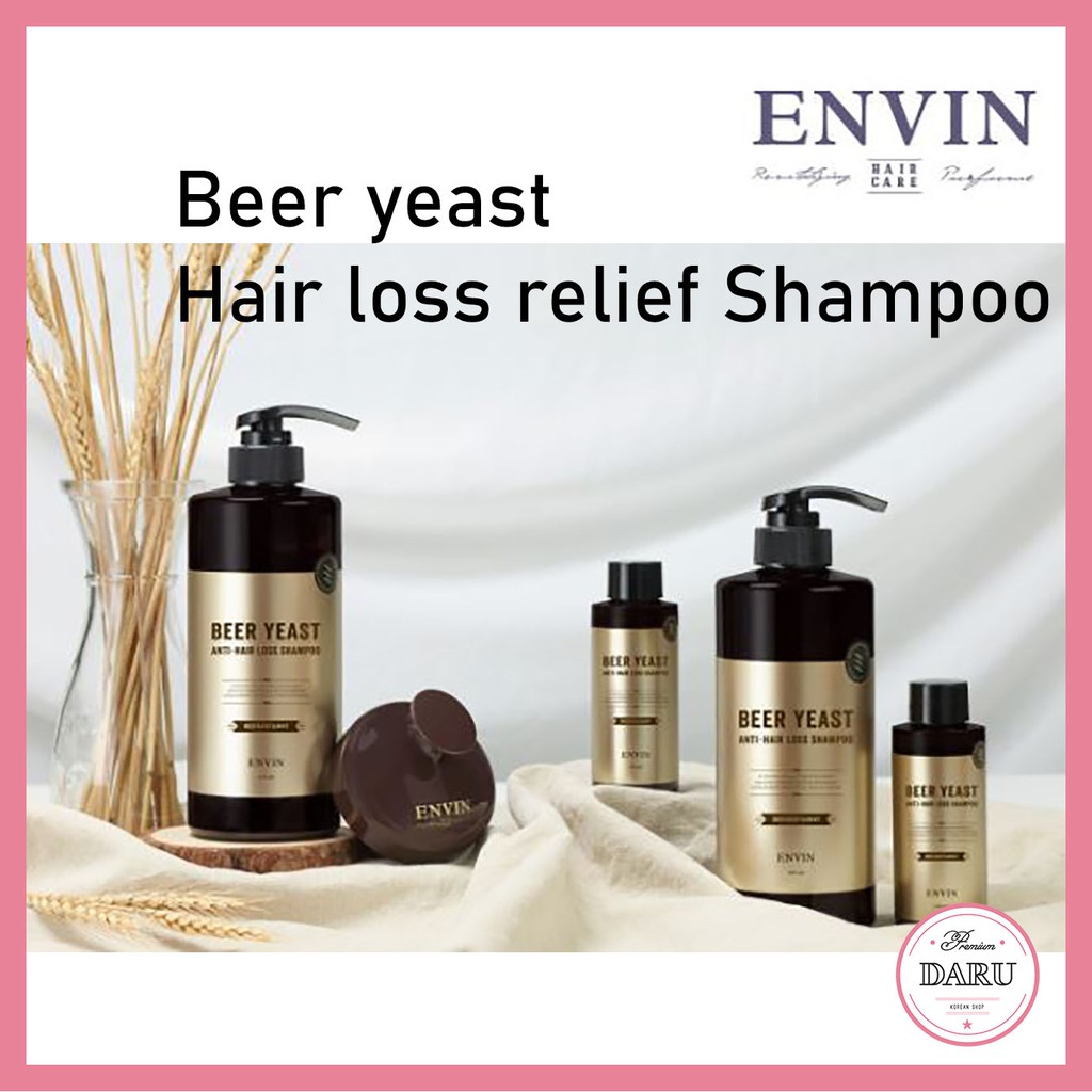 ENVIN] Natural Beer Yeast Anti Hair Loss Shampoo | Shopee Singapore