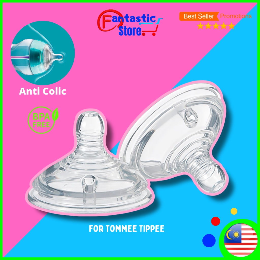 Puting Botol Susu For Tommee Tippee Nuby Pureen Baby Feeding Bottle Nipple Teats Wideneck Ready Stock Shopee Singapore