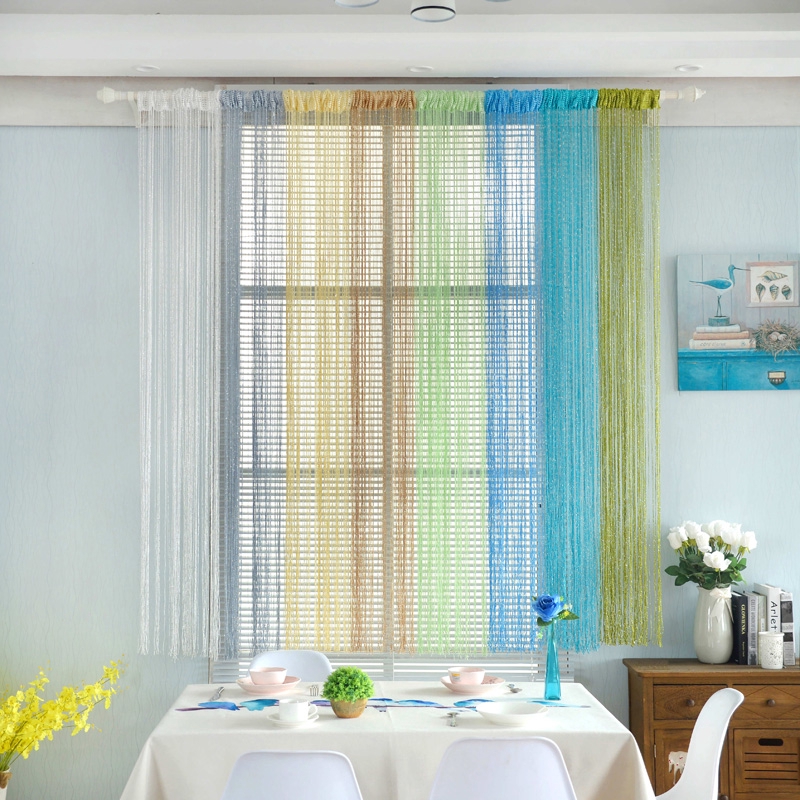 High Quality Home Room Divider Door Tassel Hanging Fringe Cafe