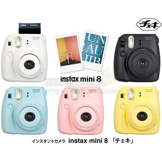 Fujifilm Instax Mini 8 Polaroid Instant Film Camera Shopee Singapore