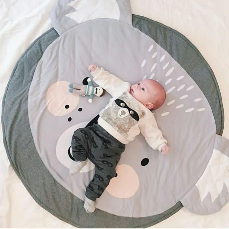 Baby Play Mat Padded Crawling Blanket Kids Koala Rug Children Play