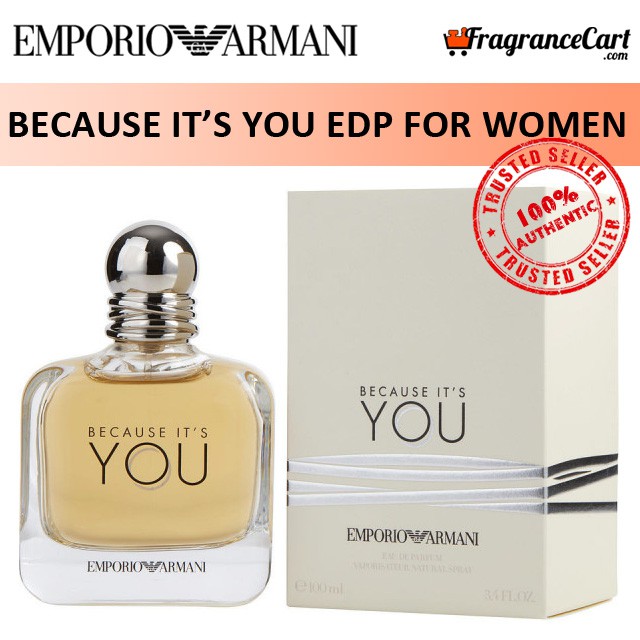 armani because it's you gift set 50ml