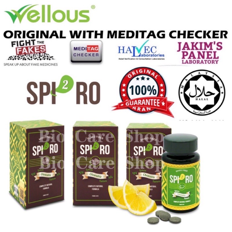 Spiro Detox 100 Original With QR Code Shopee Singapore