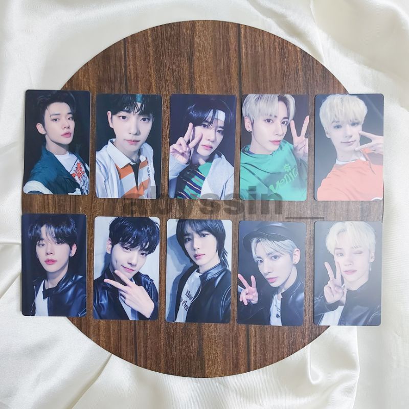 Photocard LUCKY DRAW txt THE CHAOS CHAPTER FIGHT OR ESCAPE ld txt
