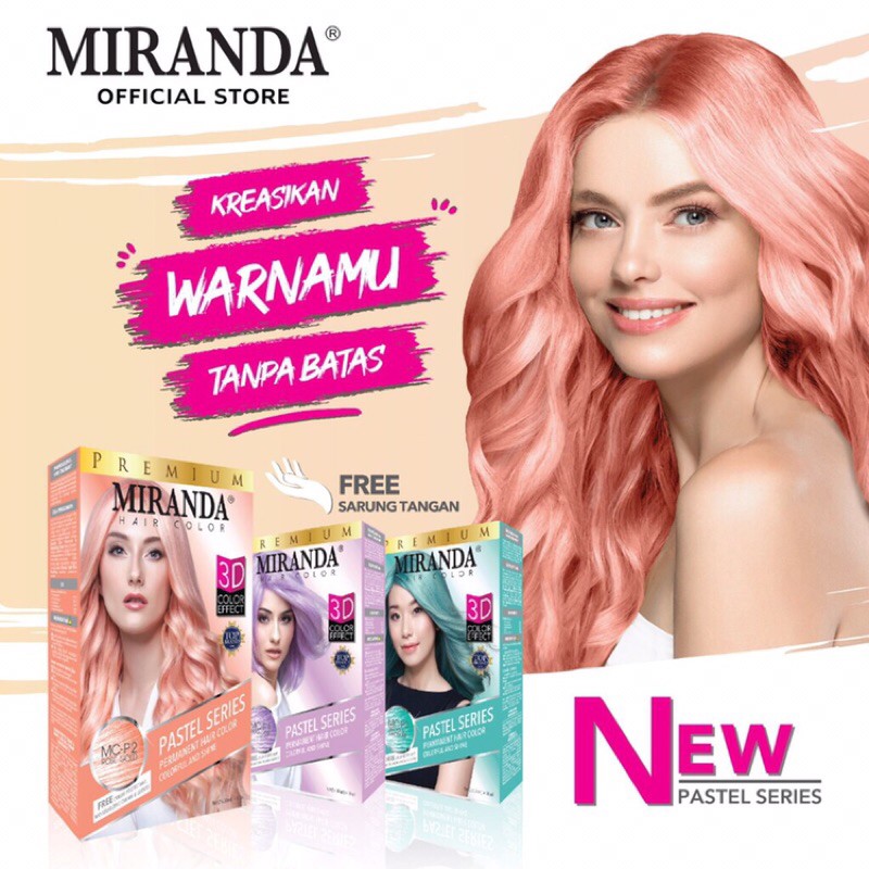 Miranda Hair Color Super Blue Bleaching Pastel Series Shopee Singapore