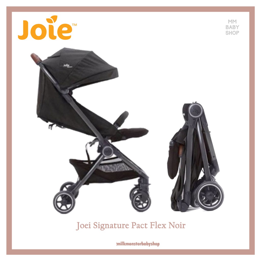 joie pact signature stroller noir