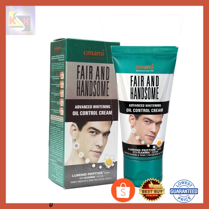 Malaysia] Emami Fair And Handsome Advance Whitening Oil Control