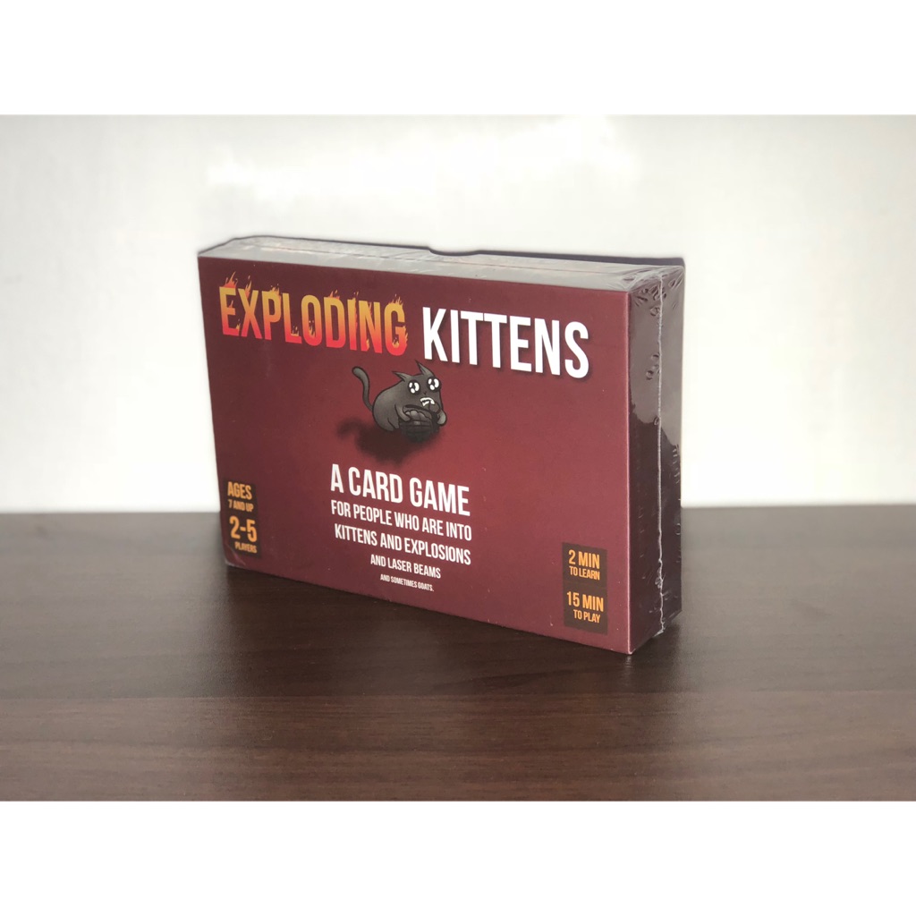 Exploding Kittens (original) | Shopee Singapore