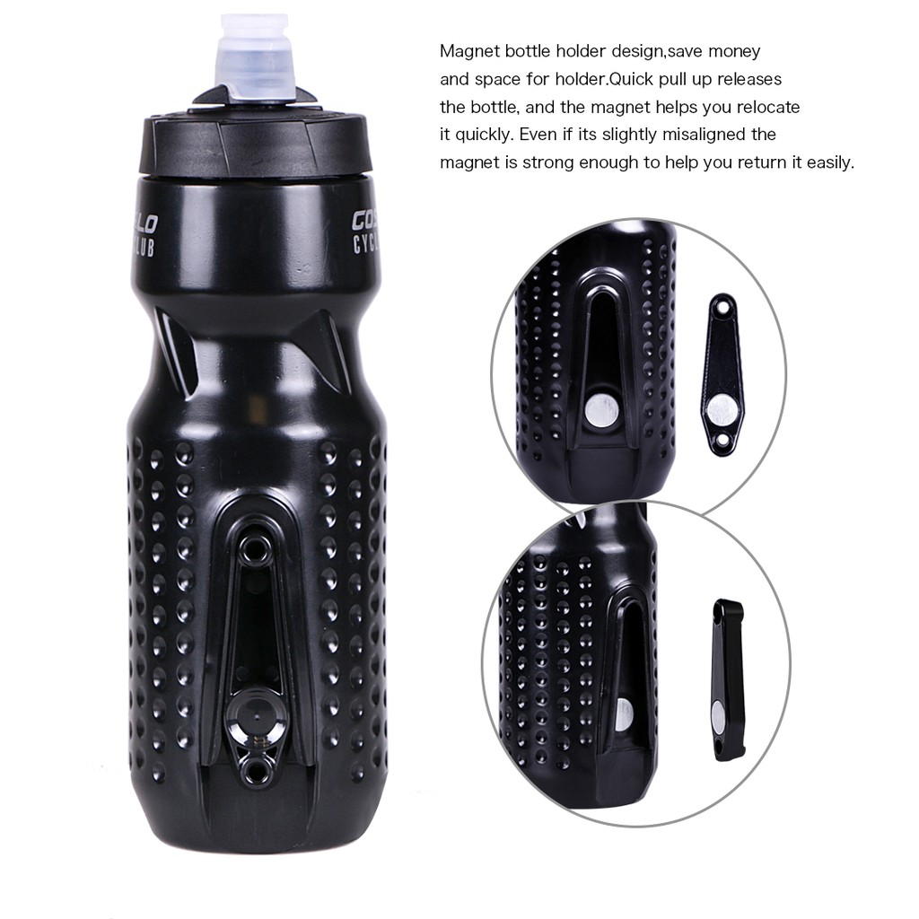 magnetic bicycle water bottle