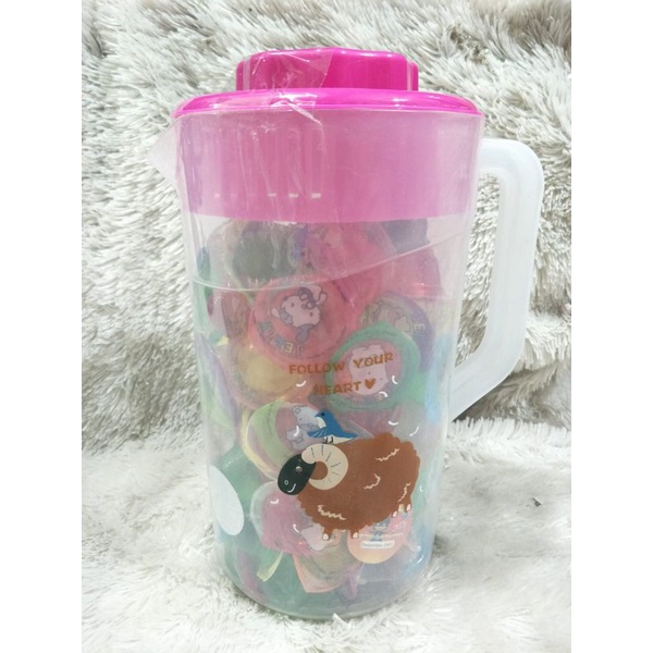 Borobudur jelly Jar midi 1.100gr jelly snack snack Snacks Shopee Singapore