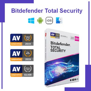 Bitdefender Total Security 2020 5 Device 2 Years (100% Original)