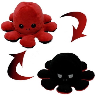 Big Reversible Flip Octopus Plush Toy Gifts Mood Octo 20cm 40cm for ...