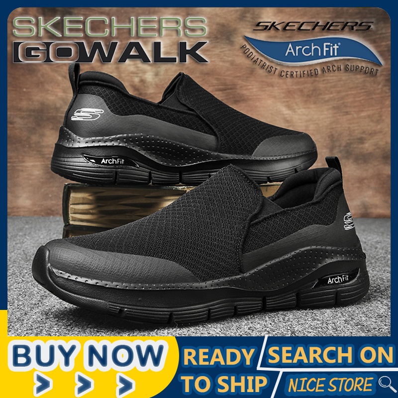 mens skechers walking shoes