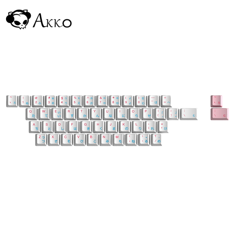 Akko Sakura Key Cap Tokyo R2 Supplement Pack 85 Pbt Sublimation Mechanical Keyboard Cherry Axis 108 Universal Shopee Singapore