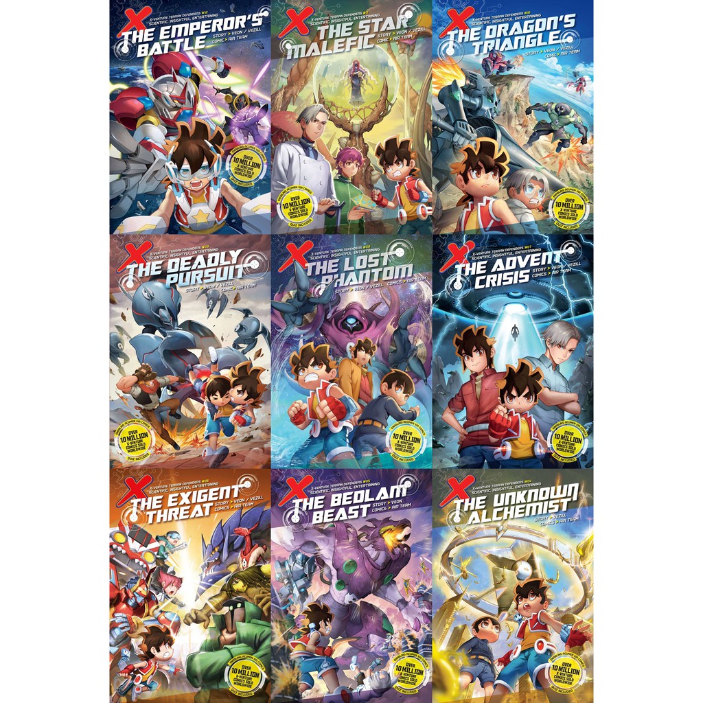 Wholesale 6 90 8 50 X Venture Terran Defenders W01 W12 English Children Books Comic Books Shopee Singapore