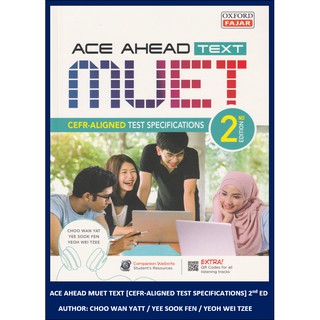 R1 Ace Ahead Muet Text Cefr Aligned Muet 2nd Edition Oxford 2021 Shopee Singapore