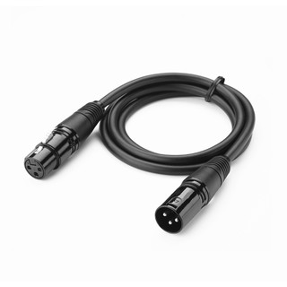 【1.5m/3m/5m/10m】Microphone Cable Audio Cord Wire Connector XLR 3-Pin Male to Female XLR Cable