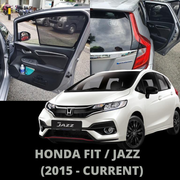 Snapz Honda Fit Jazz Gk 14 19 Magnetic Carshades Shopee Singapore