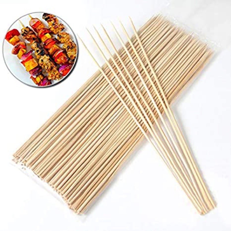Shop Malaysia Local 40pcs Bamboo Skewers Stick 15cm 30cm Batang Lidi Satay Stick Kayu Cucuk Satay Satay Celut Kayu Diy Bbq 烧烤窜 Shopee Singapore
