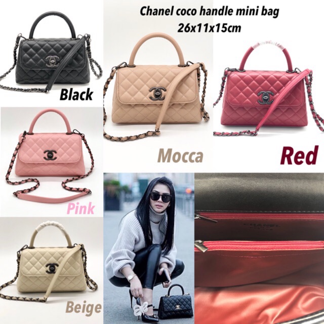 Chanel Coco Handle Mini Bag Shopee Singapore