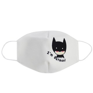 I M Batman Printed Face Mask Cartoon Design Kids Baby Boys Cotton Masks Anti Dust Breathabe Face Mask Shopee Singapore - batman bowtie roblox