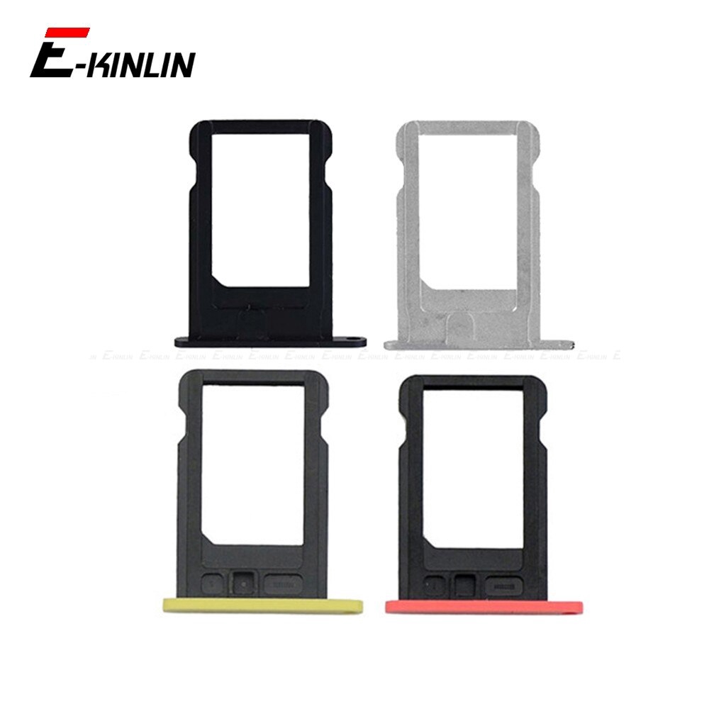 Sim Tray Card Holder Slot For Iphone 4 4s 5 5s Se 5c Replacement Parts Shopee Singapore