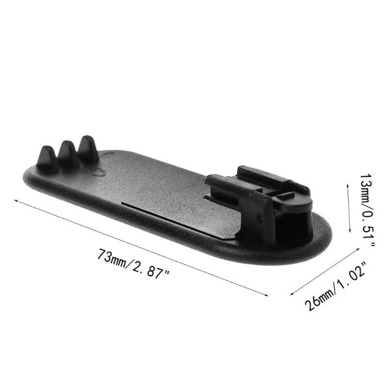 DOU Battery Back Belt Clip For Motorola TLKR T80 T80EX Walkie Talkie Waist Clip