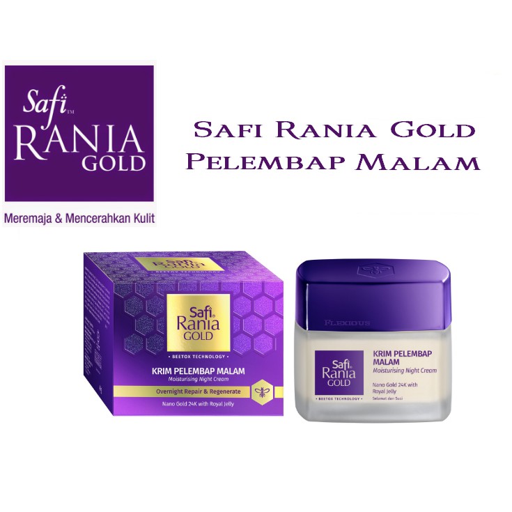 safi rania gold moisturizer