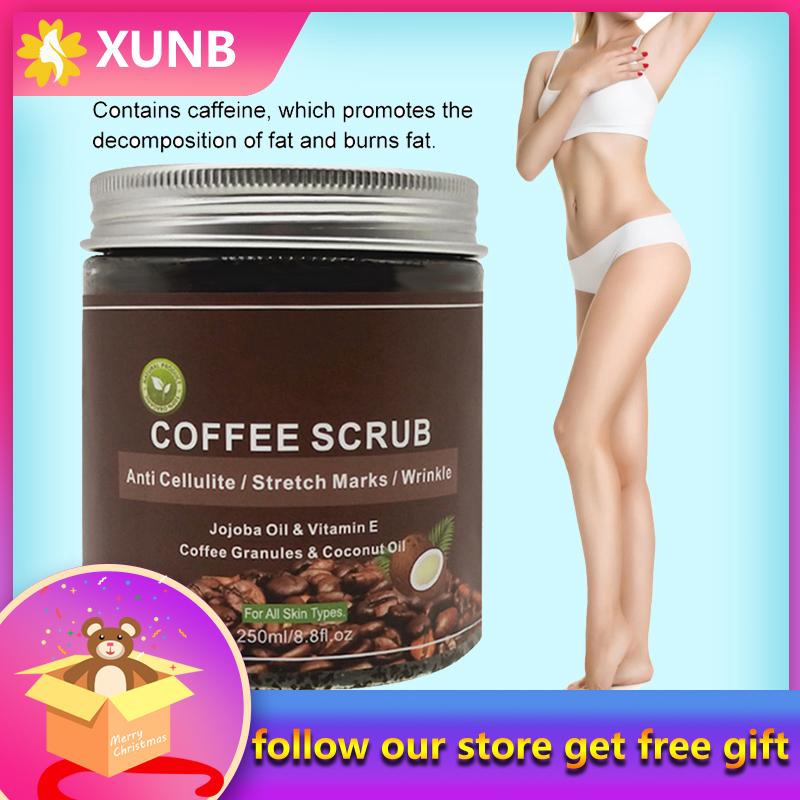coffee exfoliating scrub