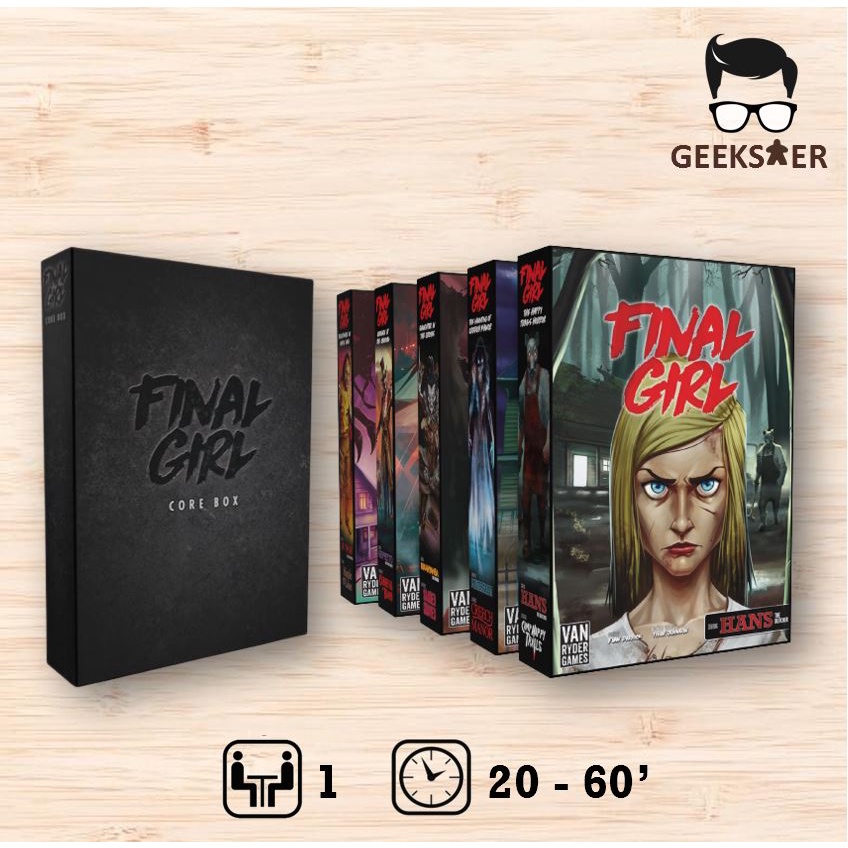 Final Girl Core Box + 5 Expansions Board Game Bundle Shopee Singapore