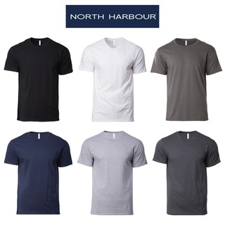 Image of North Harbour 100% Cotton Roundneck Plain T-shirt - NHR1100 Unitee Singapore