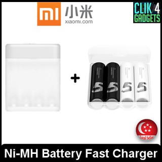 Xiaomi Ni-MH Battery Fast Charger / AA and AAA Size Battery / Singapore Seller