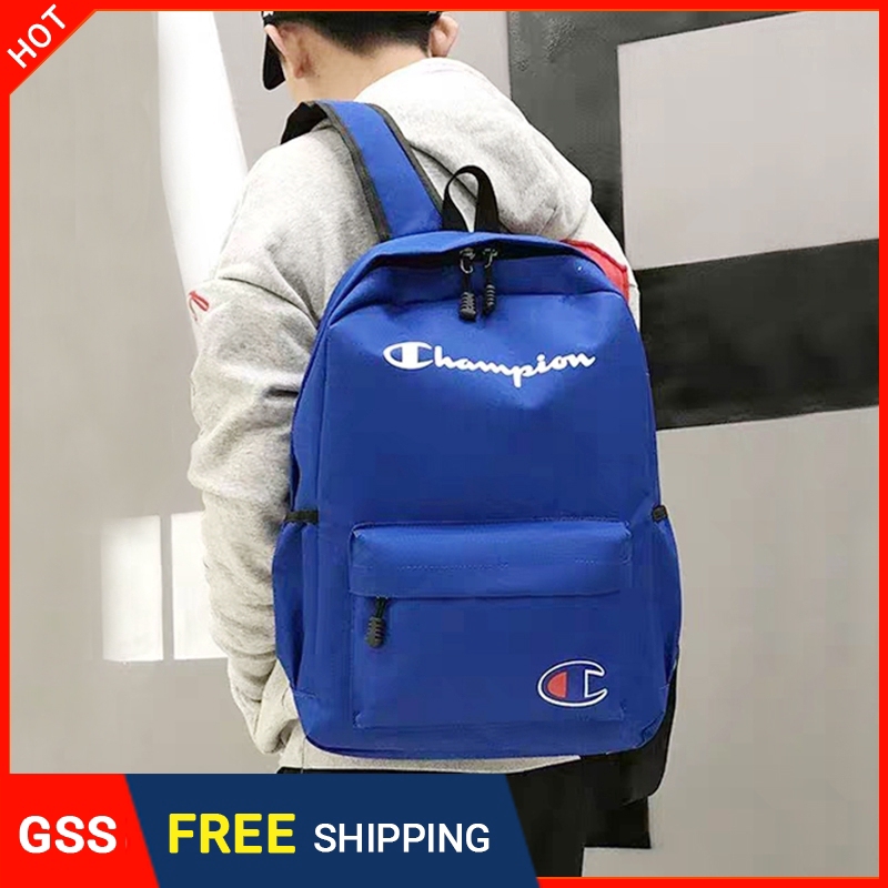 champion backpack womens blue