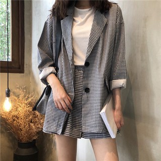 blazer jacket with shorts