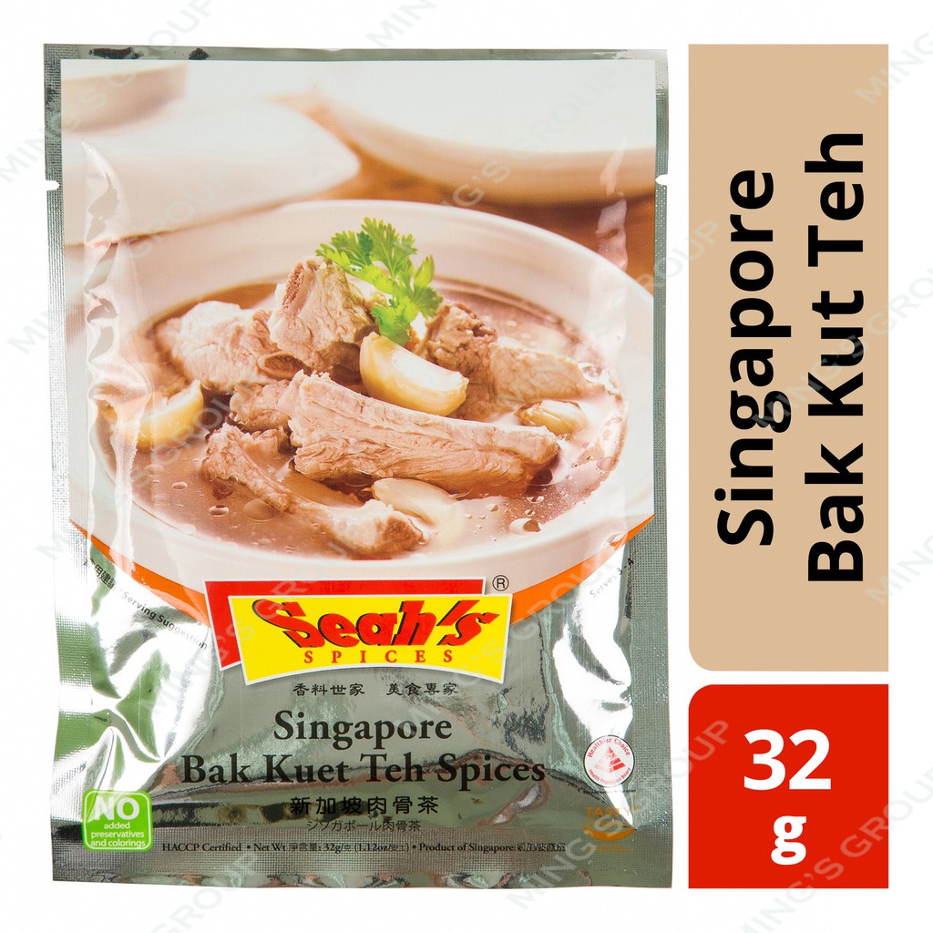 Seah Singapore Bak Kut Teh Spices 32g Shopee Singapore