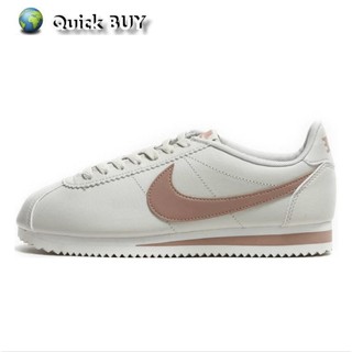 nike cortez leather rose