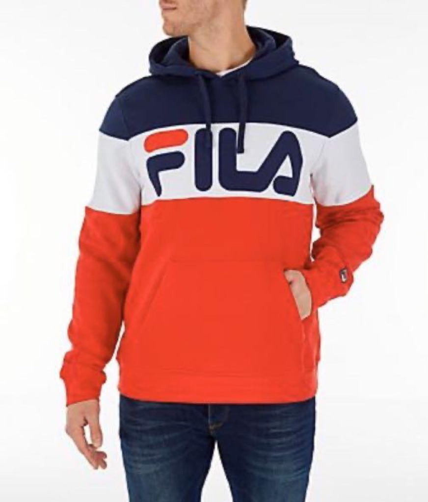 fila hoodie navy