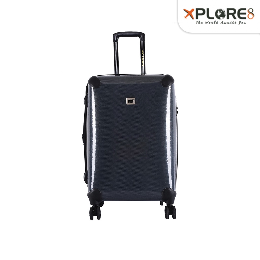 CAT (Caterpillar) Luggage Trolley Iris 20" Hardcase PP Black Shopee