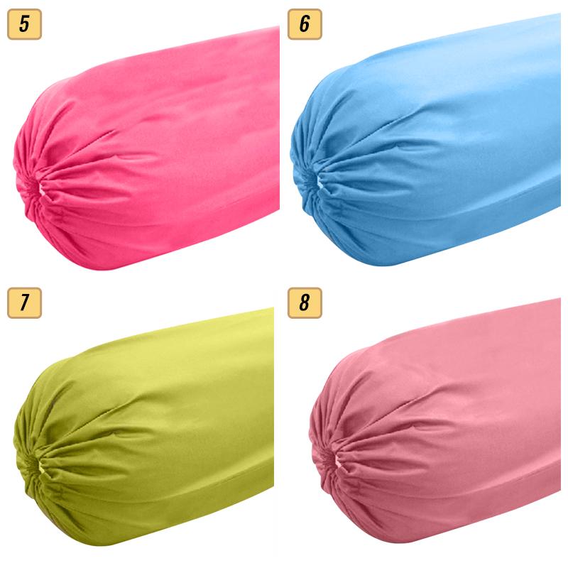 SRS_100 COTTON BOLSTER CASE 20 COLOUR FREE SHIPPING Shopee Singapore