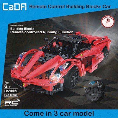 blocks remote control car