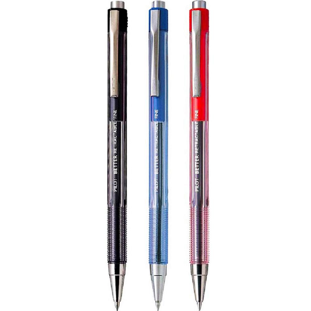 pilot better retractable fine point pen
