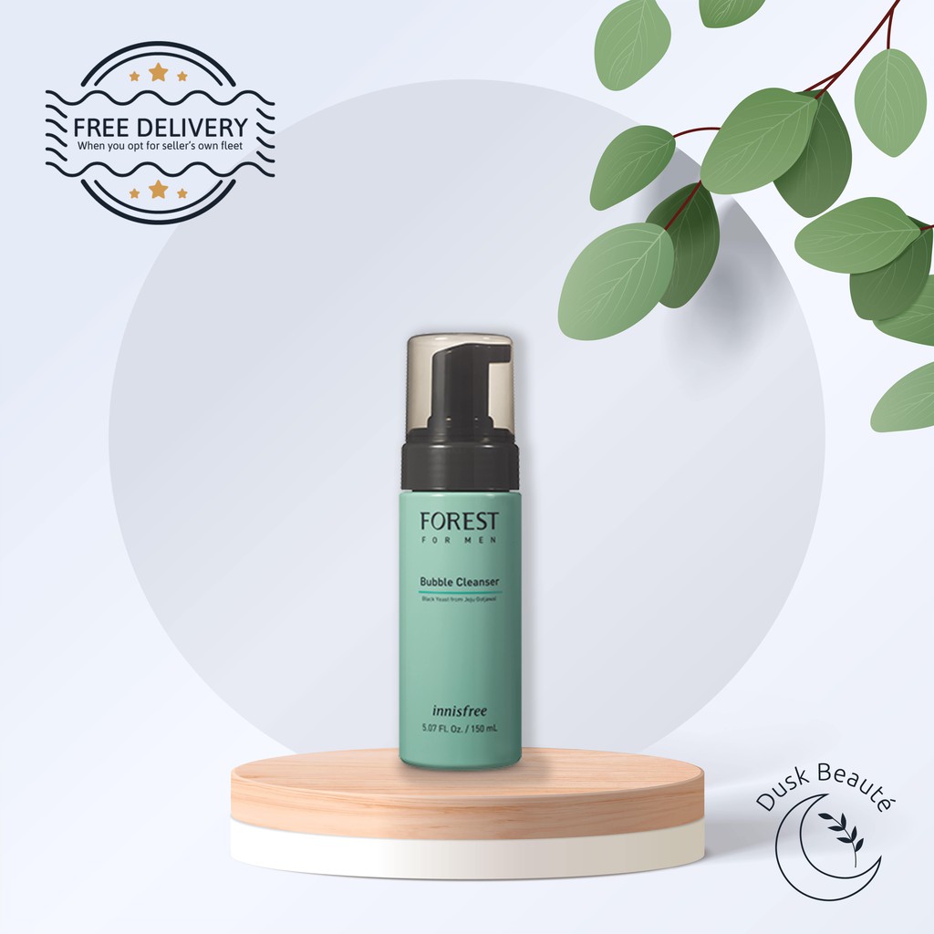 forest for men bubble cleanser