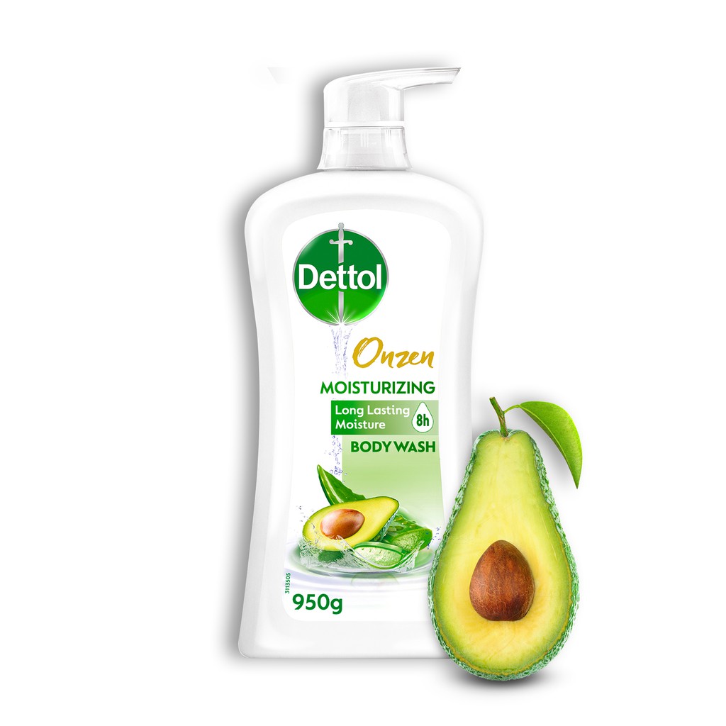Dettol Onzen Moisturizing Aloe Vera & Avocado Body Wash 950G Shopee