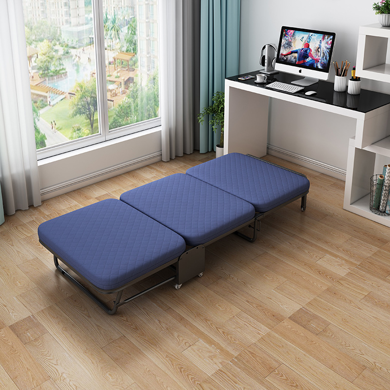 Foldable Bed Office Single Lunch Break Bed For Lunch Break Three Fold
